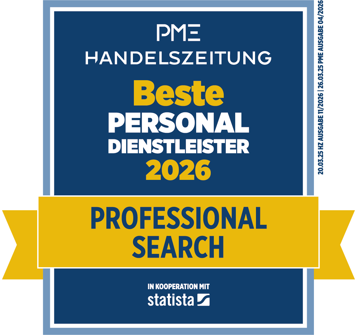 Beste Personaldienstleister 2026 - Professional Search